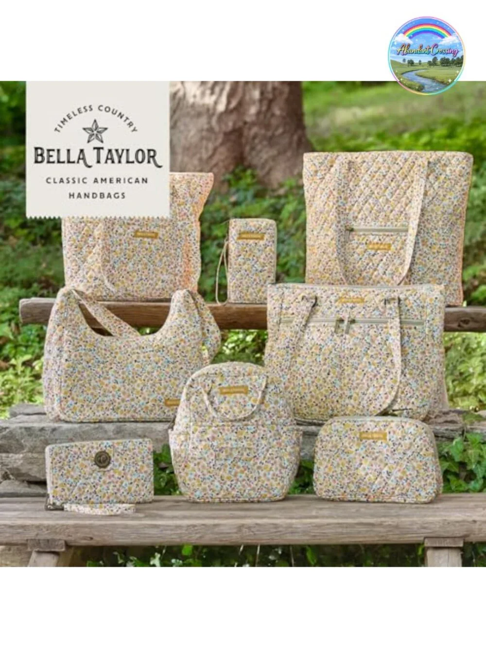 Quilted Cotton Hobo Shoulder Bag with Pockets for Women
